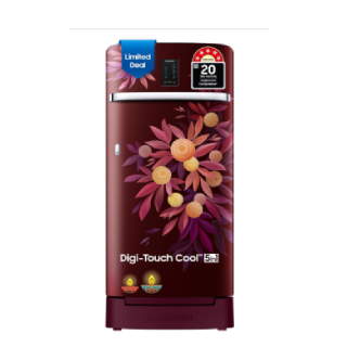 Samsung 189L 5 Star Inverter Direct-Cool Single Door Digi-Touch Refrigerator (Extra 10% Bank Off)